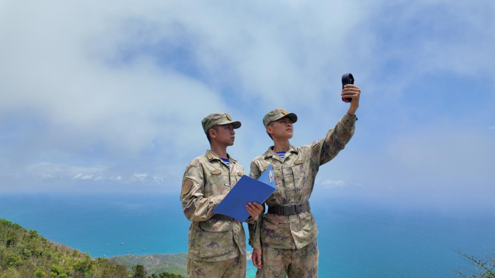 —南部战区海军某观通站练兵备战记事CQ9传奇电子在山巅“走向深蓝”—(图6)